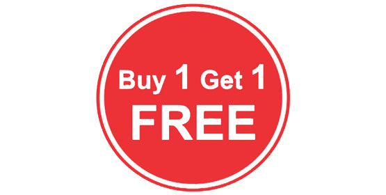 Buy 1 get 1 Free
